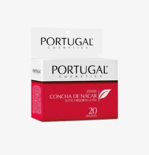 CREMA CONCHA DE NACAR CJA x 20 SACH. - PORTUGAL