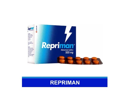 REPRIMAN 500MG CAJ x 100 COMP - QUILAB