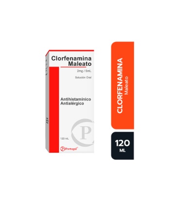 CLORFENAMINA 2MG/5ML x 120ML - PORTUGAL