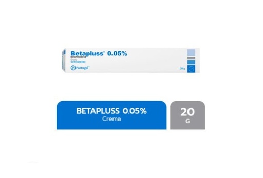 BETAPLUSS CREMA 0.05% x 20GR - PORTUGAL