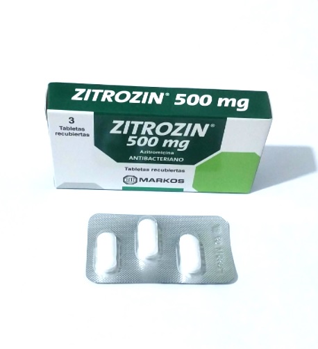 ZITROZIN 500MG CJA x 3TAB - MARKOS