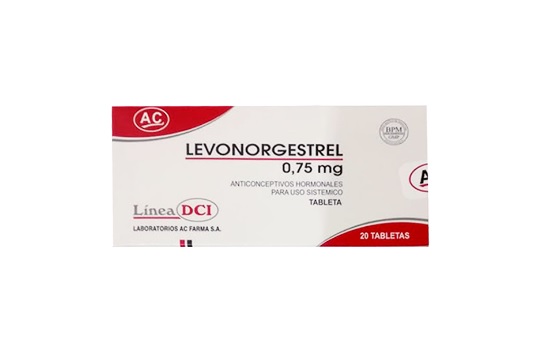 LEVONORGESTREL 0.75MG x 10/2 TAB - AC FARMA