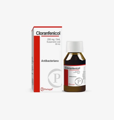 CLORANFENICOL 250MG/5ML JBE x 60ML - PORT.