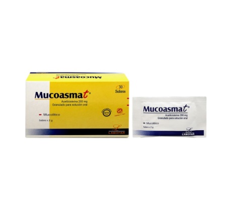 MUCOASMAT 200MG CJA x 30SOB - LABOFAR