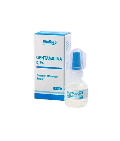 GENTAMICINA OFT 0.3% GTS FCO x 5ML - VITALINE