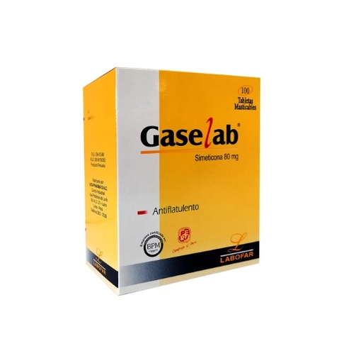 GASELAB 80MG CJA x 100TAB MAST. - LABOFAR
