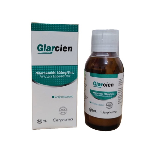GIARCIEN (nitazoxanida) 100MG/5ML x 60ML - CIENP